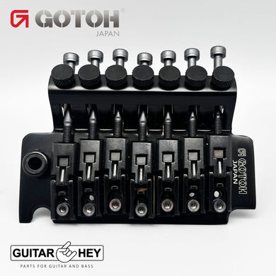 NEW Gotoh GE1996T-7 Locking Tremolo 7-String Bridge 33mm Block - BLACK SATIN