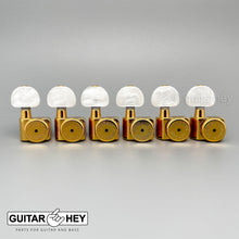 Load image into Gallery viewer, NEW Hipshot Non-Stag Tuners Kit Fender® Directrofit™ LOCKING Moon Pearl - GOLD