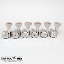 Load image into Gallery viewer, NEW Hipshot STAGGERED Tuners Fender® Directrofit™ Locking HS LEFT-HANDED NICKEL