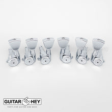 Carregar imagem no visualizador da galeria, Hipshot Tuners Schaller Mini M6 Style w/ KEYSTONE Buttons D04 Set 3x3 - CHROME