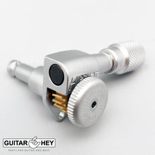 Load image into Gallery viewer, NEW Hipshot Grip-Lock Open-Gear LOCKING Tuners w/ KNURLED Buttons 3x3 - SATIN