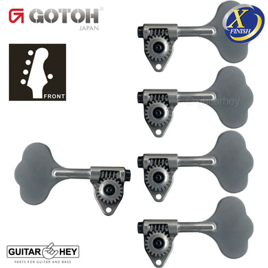 NEW Gotoh GBU510C-9 Compact Bass 5-String L4+R1 Tuners Clover Key 4x1 - X-CHROME