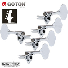 Carregar imagem no visualizador da galeria, NEW Gotoh GBU510C-9 Compact Bass 5-String L4+R1 Tuners Clover Key 4x1 - CHROME