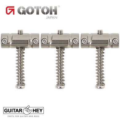 NEW Gotoh In-Tune Ti Solid Titanium Saddles For Tele, Set of 3 GENUINE Japan