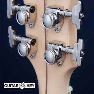 NEW Grover 509 LOCKING Tuners 3x3 Modern Gibson Les Paul IMPERIAL Buttons CHROME
