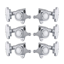 Carregar imagem no visualizador da galeria, NEW Grover 509 LOCKING Tuners 3x3 Modern Gibson Les Paul IMPERIAL Buttons CHROME