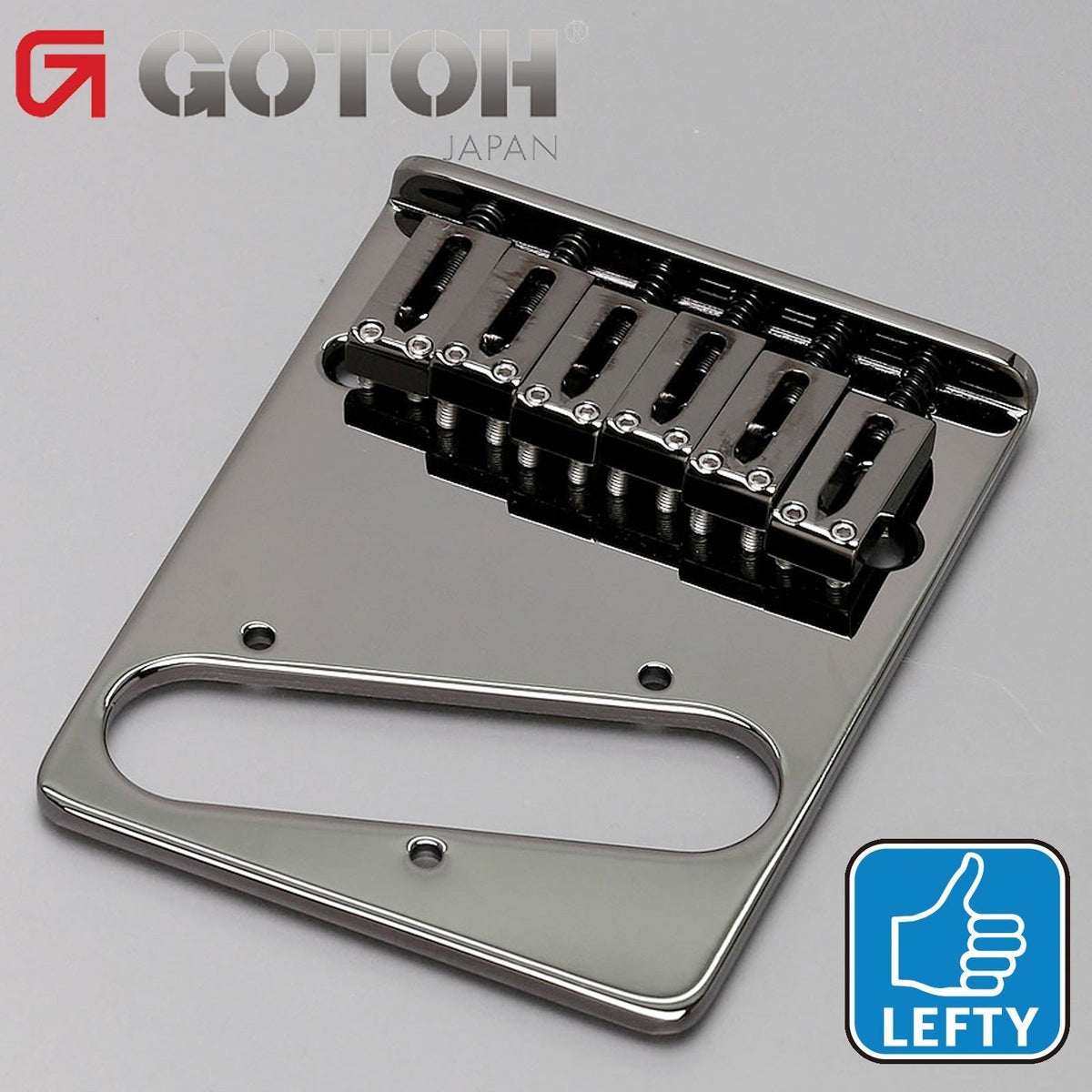 NEW Gotoh GTC201 Telecaster Vintage Style Bridge Brass Saddles LEFT HAND - COSMO