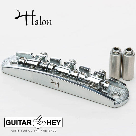 NEW Halon Full Steel Offset METRIC Bridge Jazzmaster, Jaguar, Mustang - CHROME