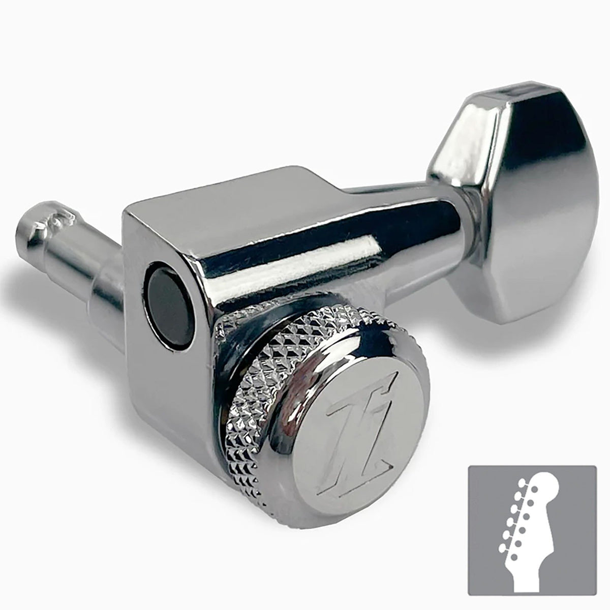 True Locking NEW True Lok Mid-Size Locking Tuners - 6-in-line, Single Pin TK-7107-0 ...