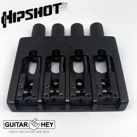 NEW Hipshot 5H400BB-750 4 String Bass Headless Bridge 19mm Spacing - BLACK