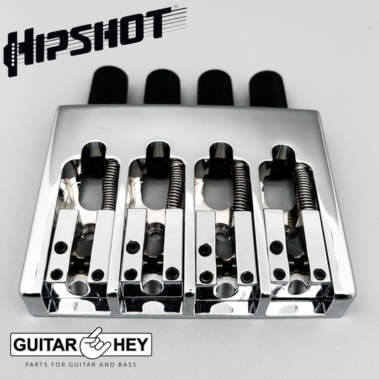 NEW Hipshot 5H400CB-750 4 String Bass Headless Bridge 19mm Spacing - CHROME