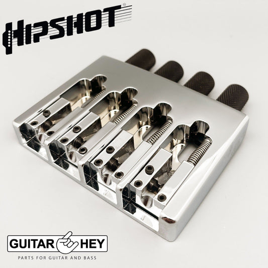 NEW Hipshot 5H400CB-750 4 String Bass Headless Bridge 19mm Spacing - NICKEL
