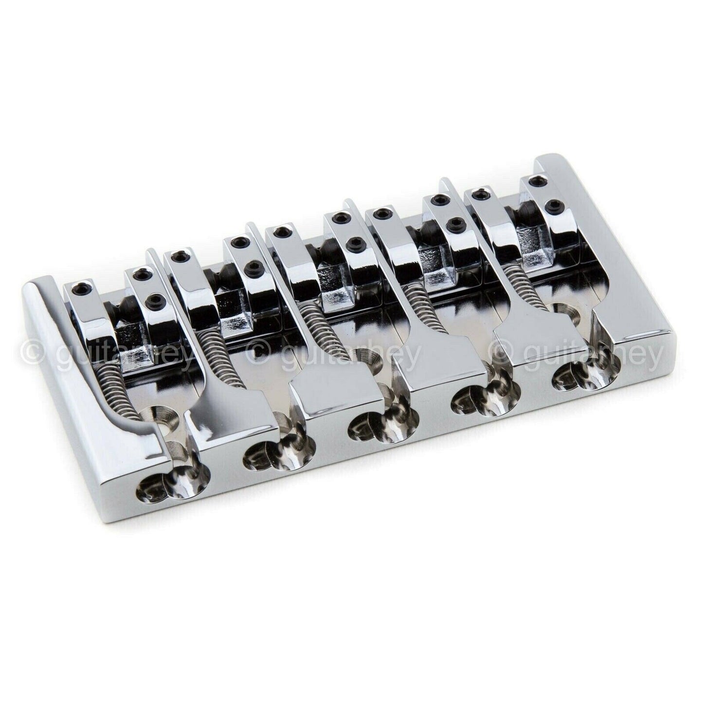 NEW Hipshot 5A500AC 5-String A Style Aluminum Bass Bridge .669" Spacing - CHROME