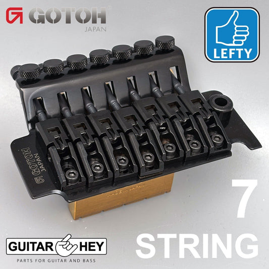 NEW Gotoh GE1996T-7 String Floyd Rose LEFTY Tremolo Bridge - 33mm Block - BLACK