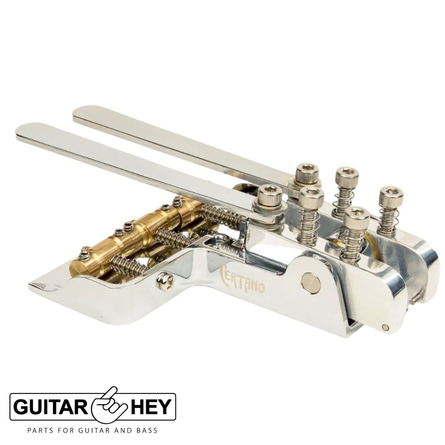 NEW Certano T-Bender Coupe Universel B&G Bender Half Tele Bridge - NICKEL