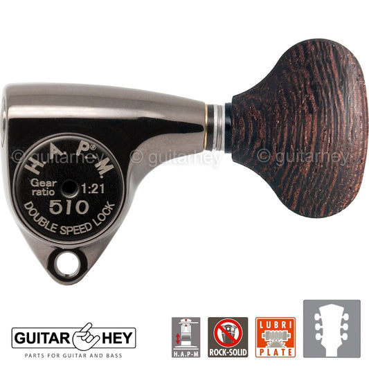 Gotoh SGV510Z-WGL5 HAPM Locking Adustable Height 1:21 Gear Ratio 3x3 COSMO BLACK