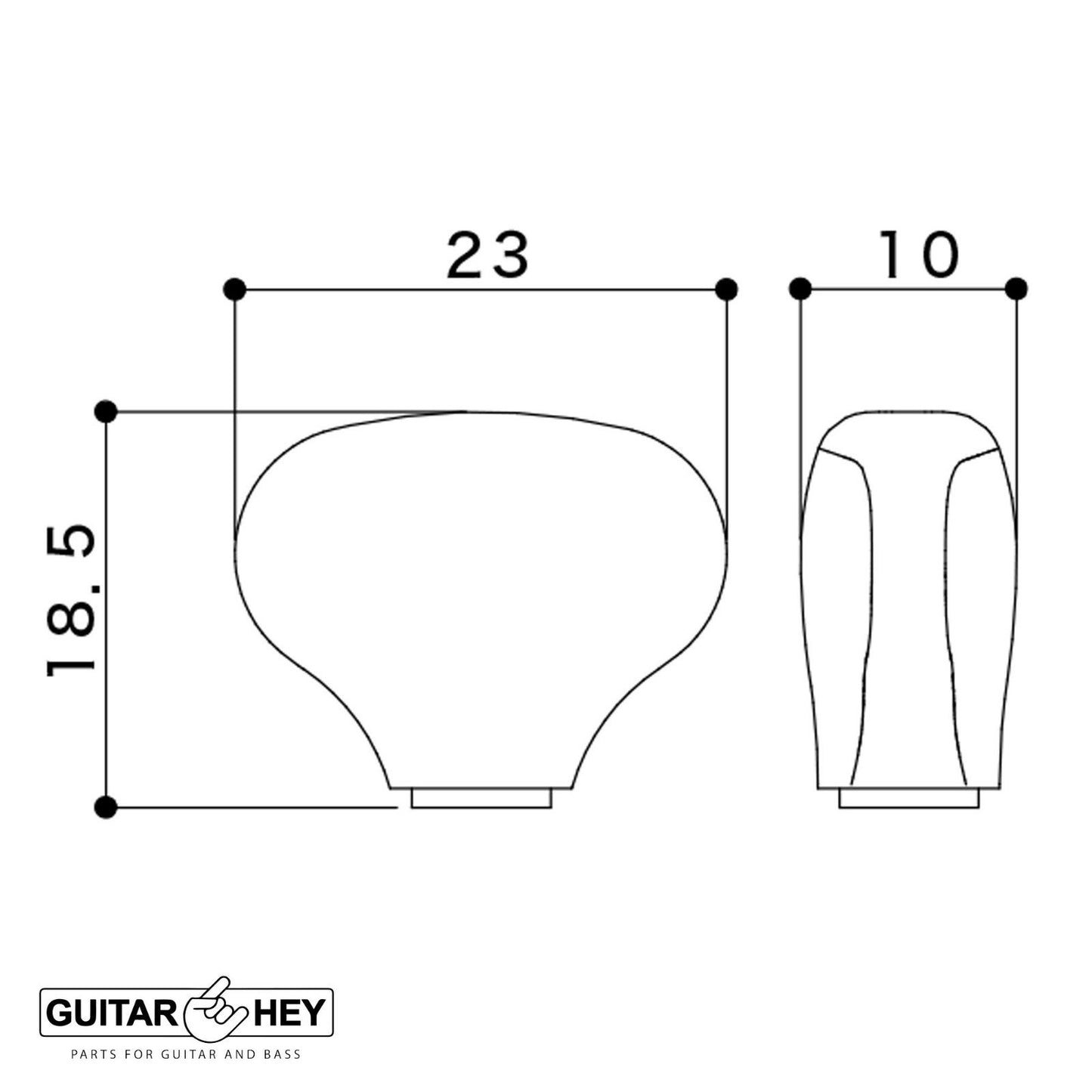 Gotoh SGV510Z-GL5 HAPM Locking Adustable Height 1:21 Gear Ratio 3x3 COSMO BLACK