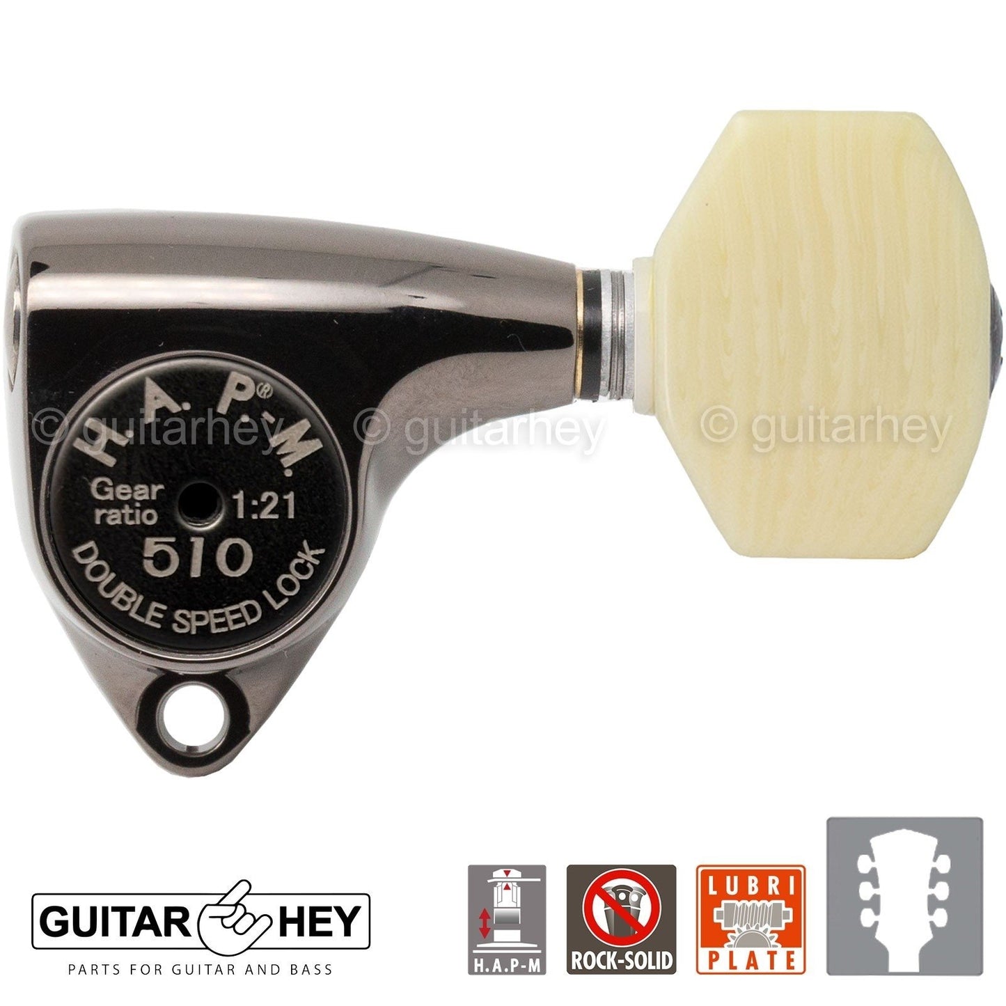 Gotoh SGV510Z-M07 HAPM Locking Adustable Height 1:21 Gear Ratio 3x3 COSMO BLACK