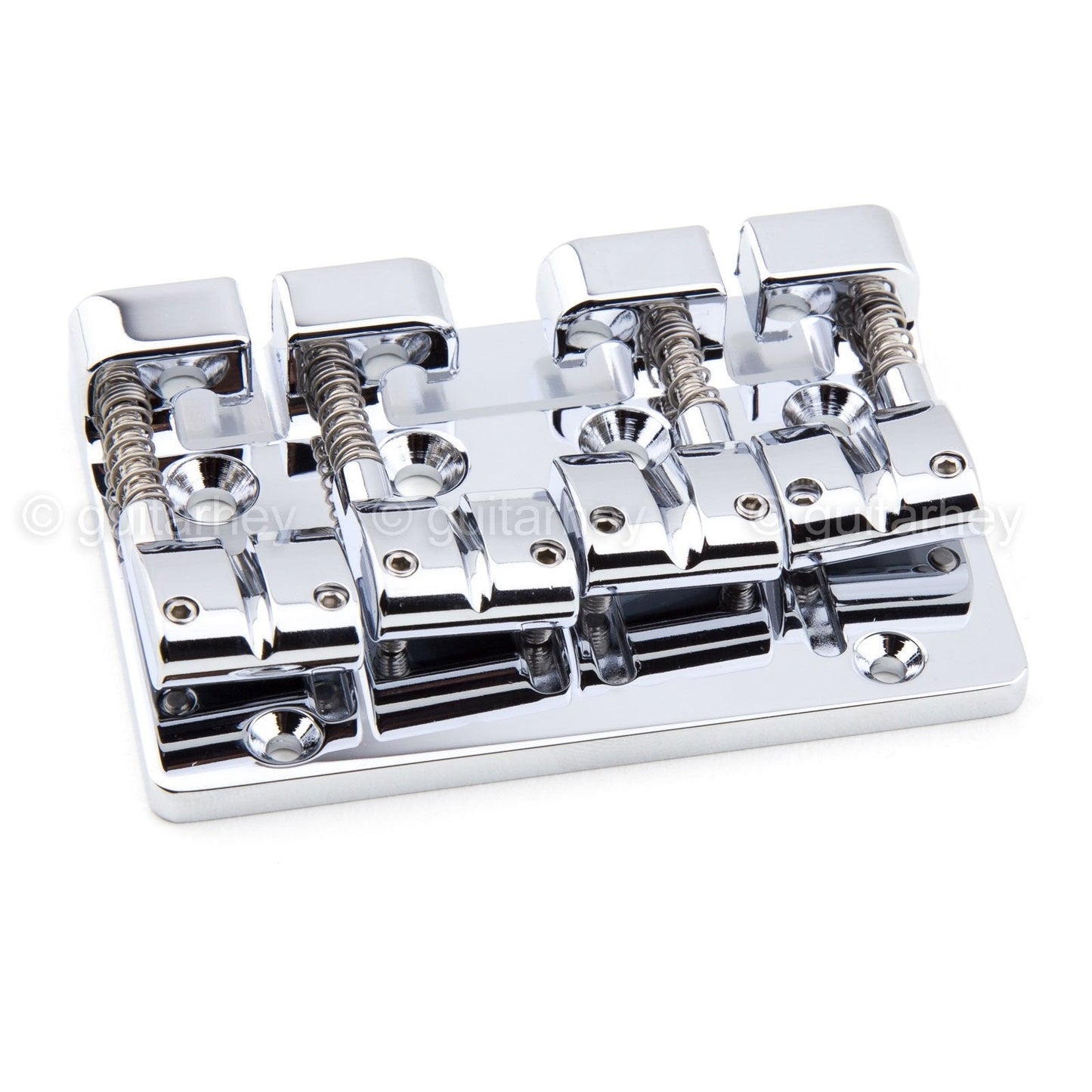 NEW Gotoh J510BO-4 Multi-Tonal Series 4-String Bass Bridge Brass saddle - CHROME