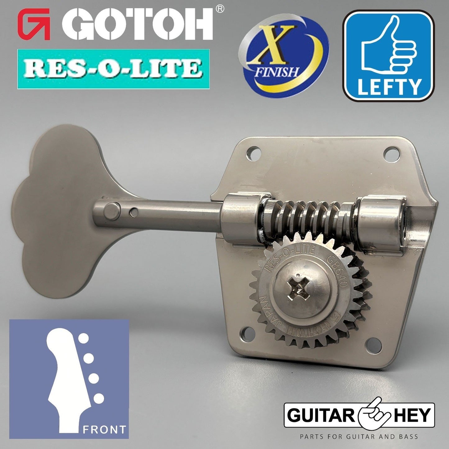 NEW Gotoh GB640 Super Light Weight RES-O-LITE 4-String Bass TREBLE Side X-NICKEL