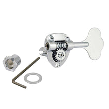 Carregar imagem no visualizador da galeria, NEW Gotoh GB11W 4 In-Line SET Bass Tuners Tuning Keys 20:1 w/ Hardware - CHROME