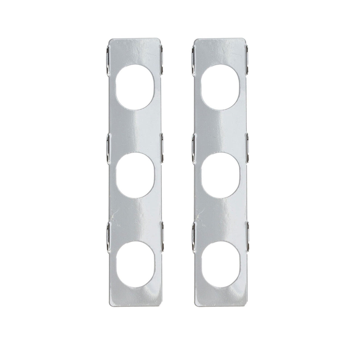NEW Hipshot Classic Open-Gear 6 in Line STAGGERED Butterbean Buttons - CHROME