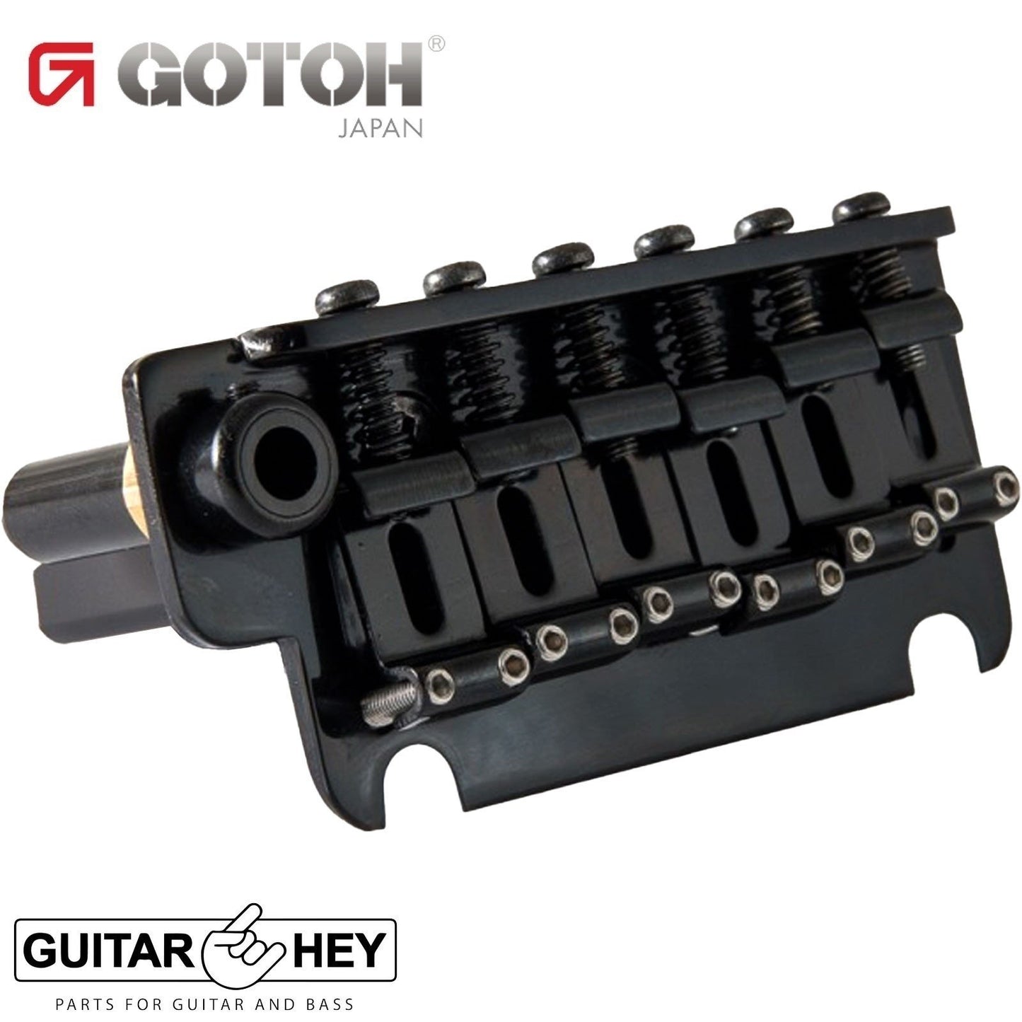 NEW Gotoh 510T-SF1 Non-locking 2 Point Tremolo Bridge 37mm SHORT FST Block BLACK