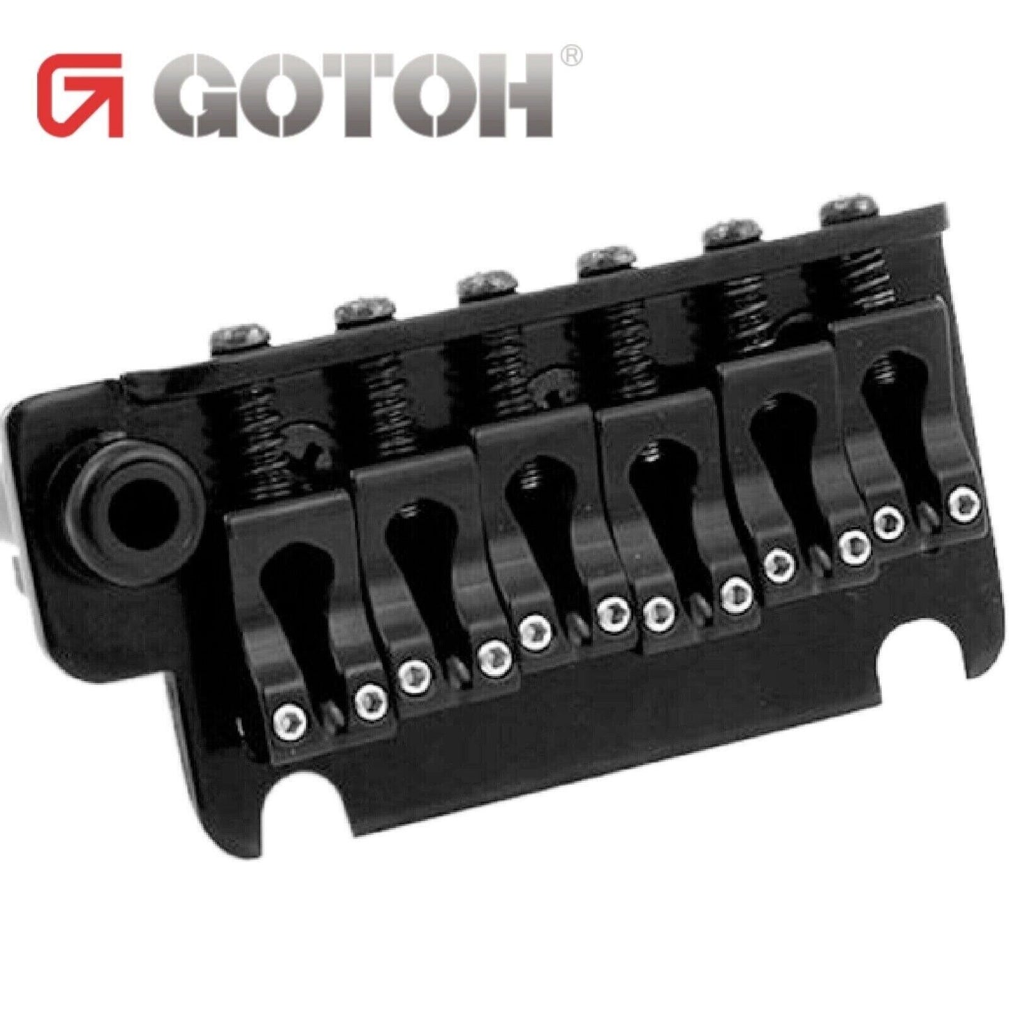 NEW Gotoh 510TS-BS1 Non-locking 2 Point Tremolo Bridge 37mm STEEL Block - BLACK