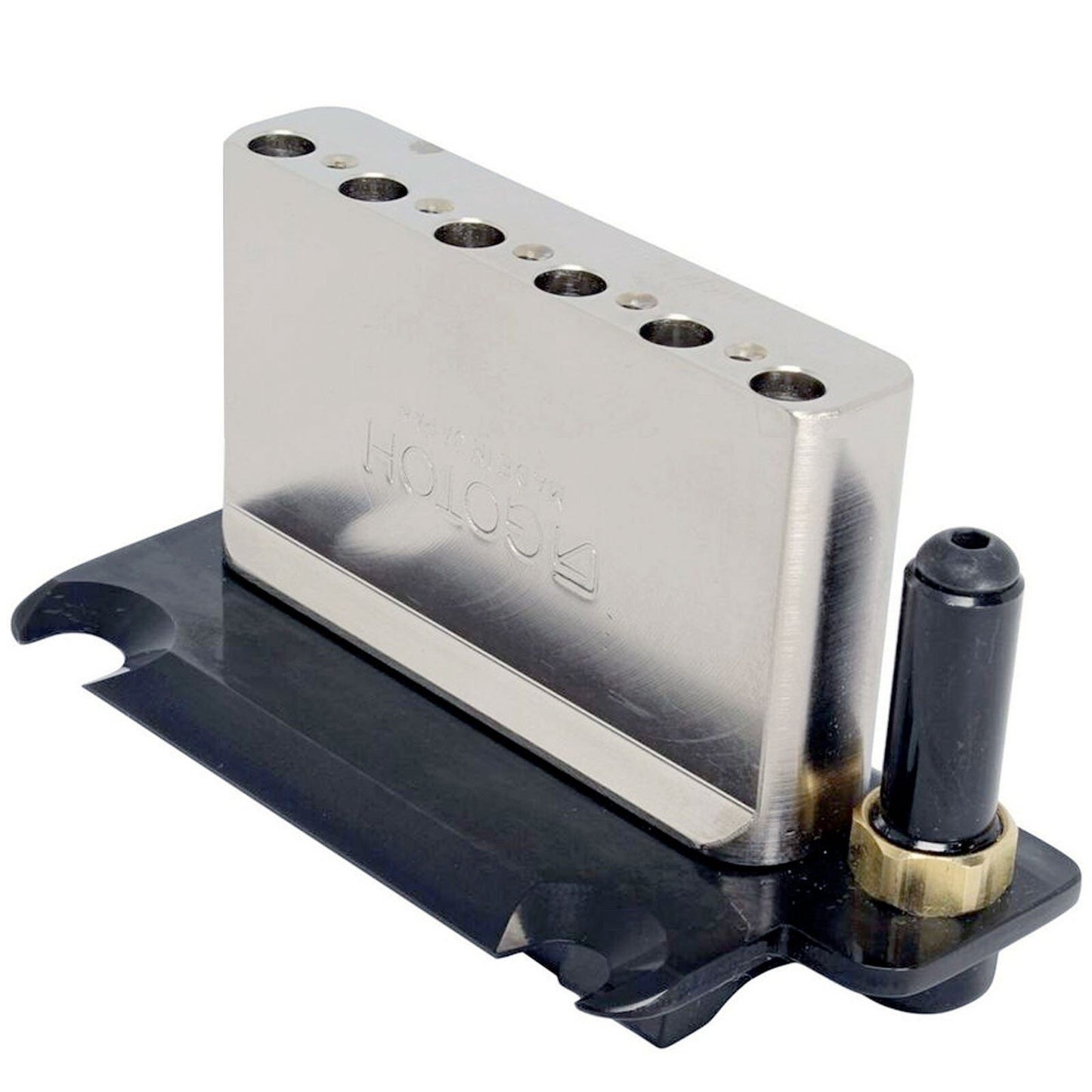 NEW Gotoh 510TS-BS1 Non-locking 2 Point Tremolo Bridge 37mm STEEL Block - BLACK