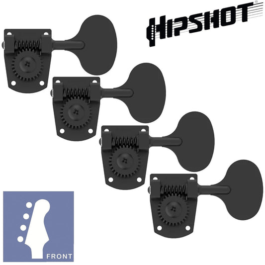 NEW Hipshot HB7 4 String 20710LB Lollipop Upgrade for Fender MIM Bass - BLACK