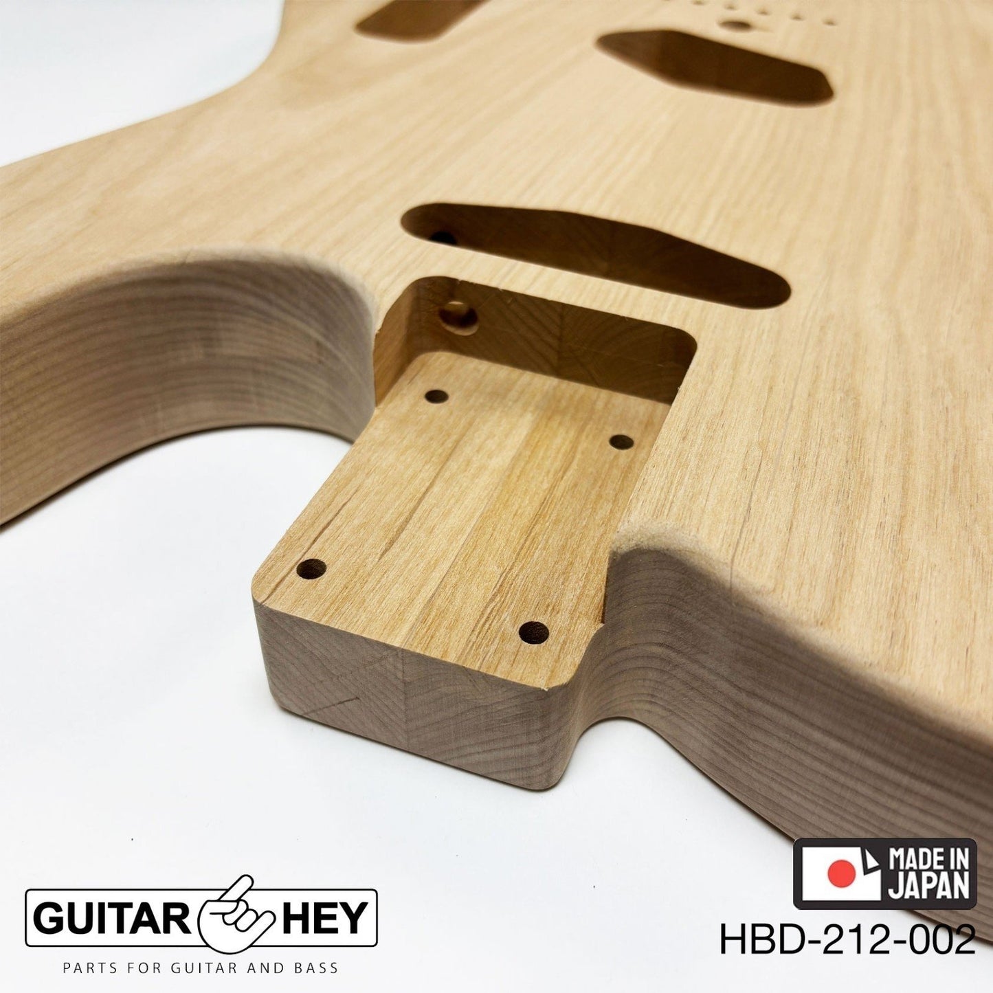 Hosco Unfinished Replacement Body for Telecaster Tele® 2 Piece Alder SANDED #002