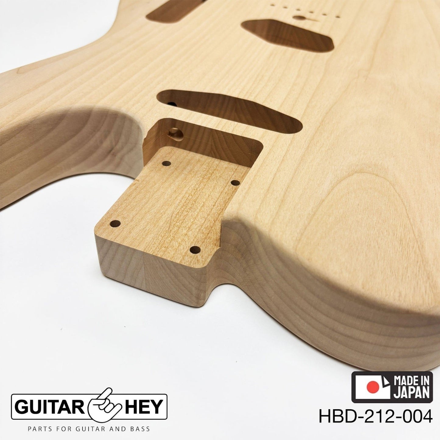 Hosco Unfinished Replacement Body for Telecaster Tele® 2 Piece Alder SANDED #004