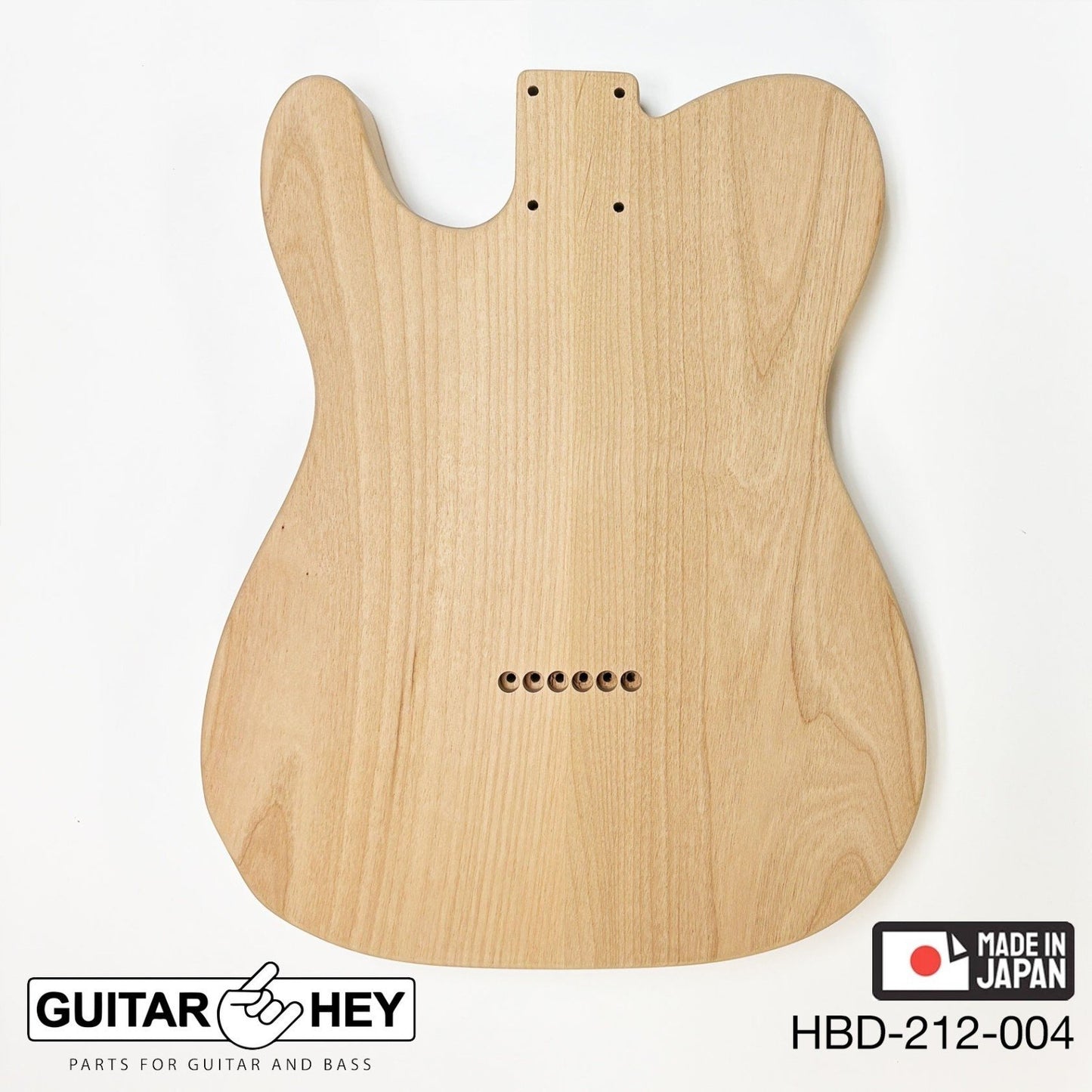 Hosco Unfinished Replacement Body for Telecaster Tele® 2 Piece Alder SANDED #004