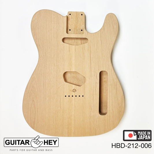 Hosco Unfinished Replacement Body for Telecaster Tele® 2 Piece Alder SANDED #006