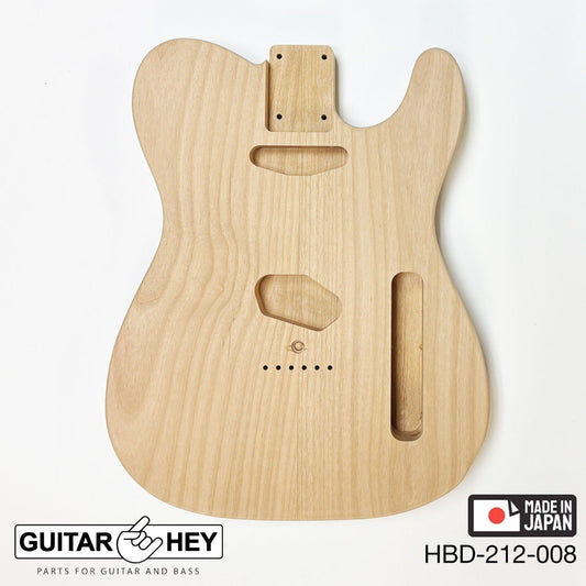 Hosco Unfinished Replacement Body for Telecaster Tele® 2 Piece Alder SANDED #008
