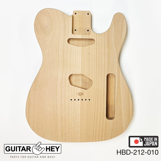 Hosco Unfinished Replacement Body for Telecaster Tele® 2 Piece Alder SANDED #010