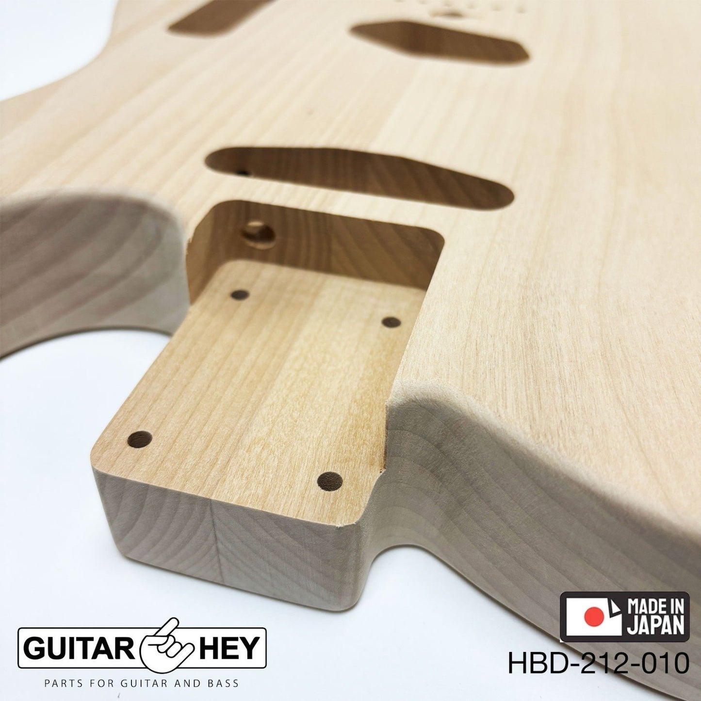 Hosco Unfinished Replacement Body for Telecaster Tele® 2 Piece Alder SANDED #010