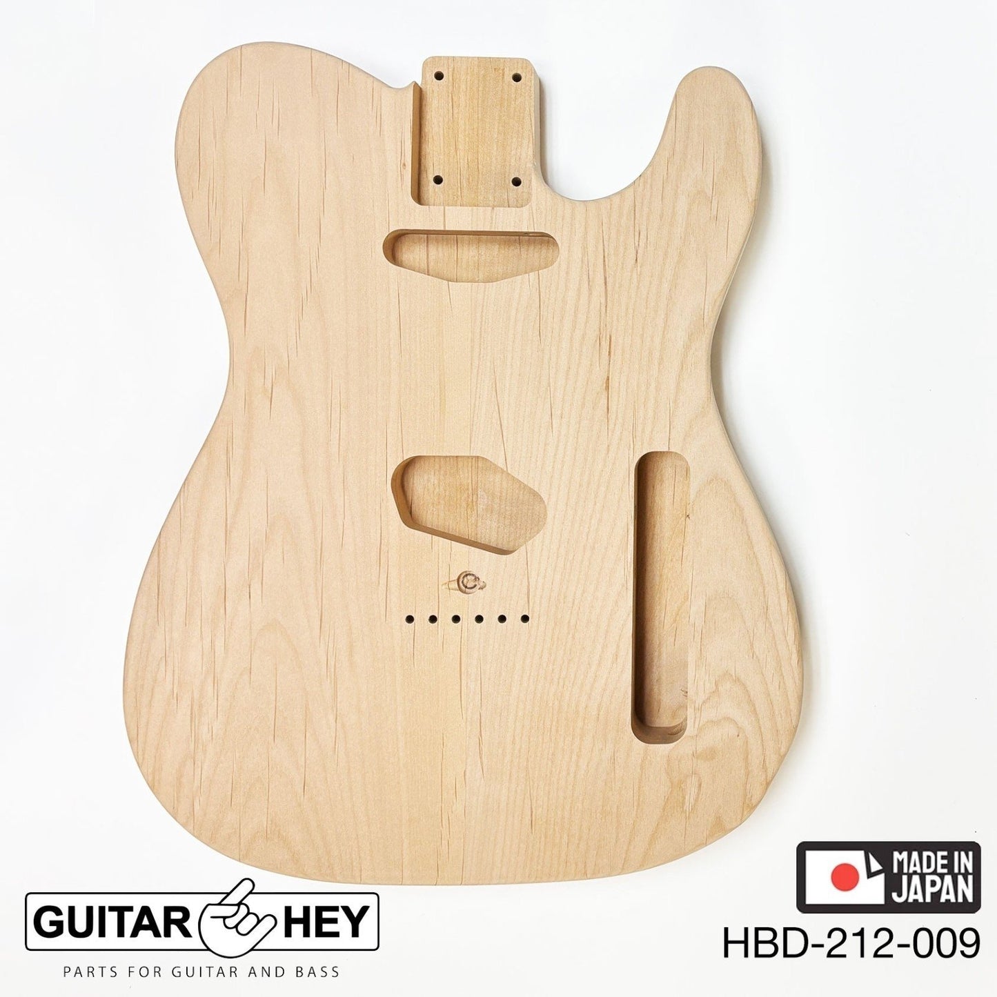 Hosco Unfinished Replacement Body for Telecaster Tele® 2 Piece Alder SANDED #009