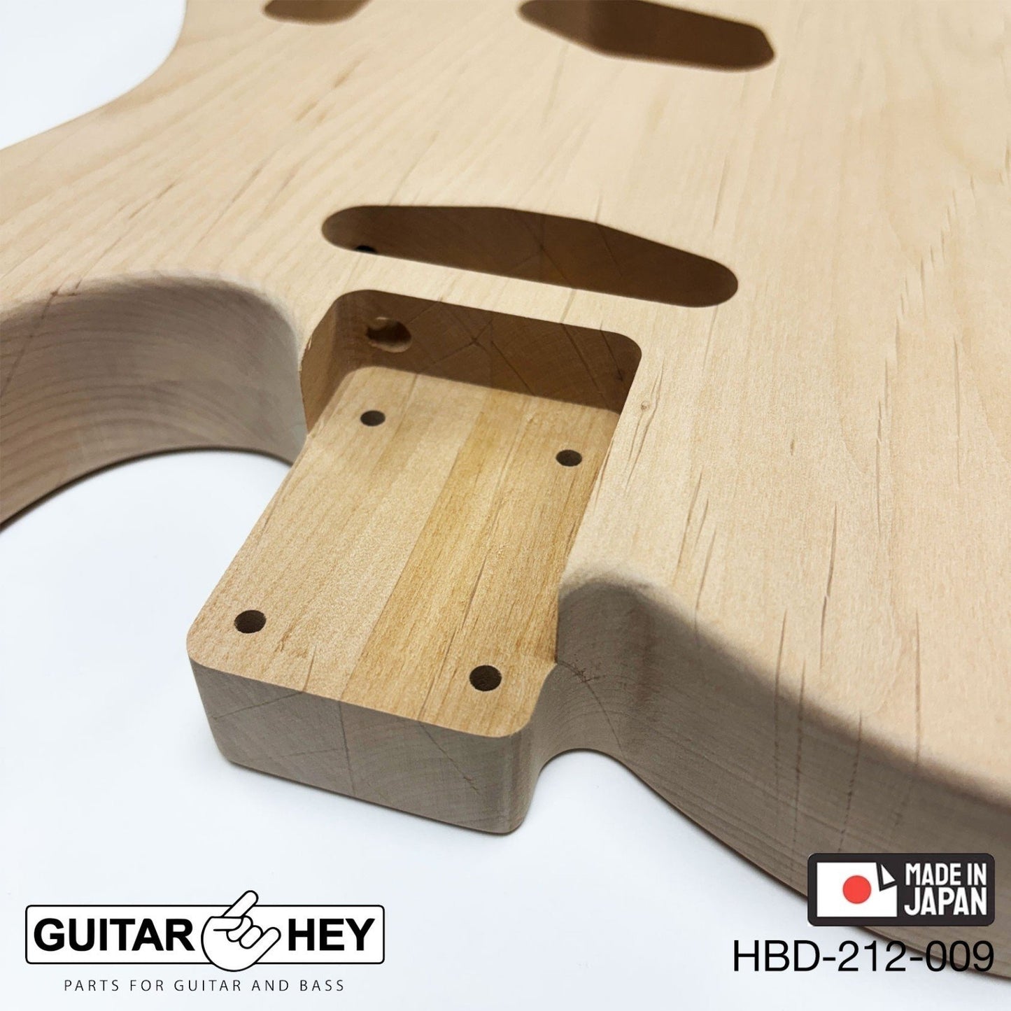 Hosco Unfinished Replacement Body for Telecaster Tele® 2 Piece Alder SANDED #009