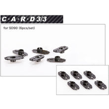 Load image into Gallery viewer, NEW Gotoh C-A-R-D 3/3 for SD90 Tuner CARD Carbon Fiber Headstock Tuner Protector