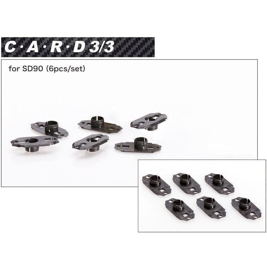 NEW Gotoh C-A-R-D 3/3 for SD90 Tuner CARD Carbon Fiber Headstock Tuner Protector