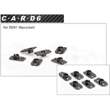 Carregar imagem no visualizador da galeria, NEW Gotoh C-A-R-D 6 for SD91 Tuners CARD Carbon Fiber Headstock Tuner Protector