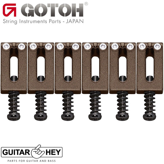 NEW Gotoh S105 Guitar Saddle Set Steel Suitable for NS510 / 510FX - COSMO BLACK