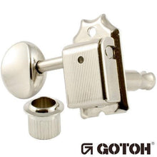 Load image into Gallery viewer, NEW Gotoh SD91-05M LEFT HANDED Vintage Tuners for Fender Strat Tele LEFTY NICKEL