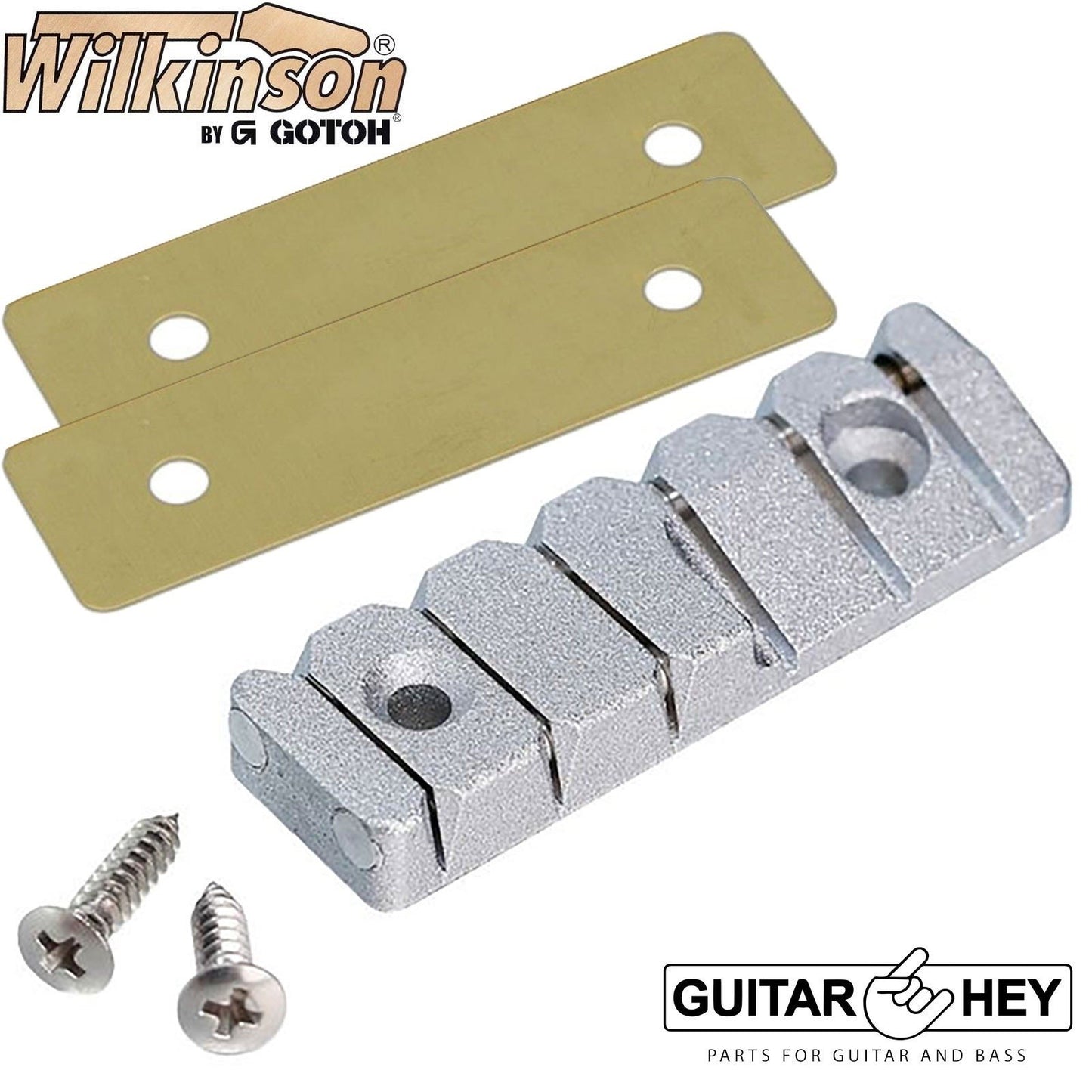 NEW Wilkinson by GOTOH WRN-12 Roller Nut 12" Radius - HONED CHROME