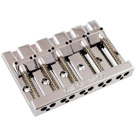 NEW Omega 5-String Fender Bass Bridge BADDASS V Style - BLACK
