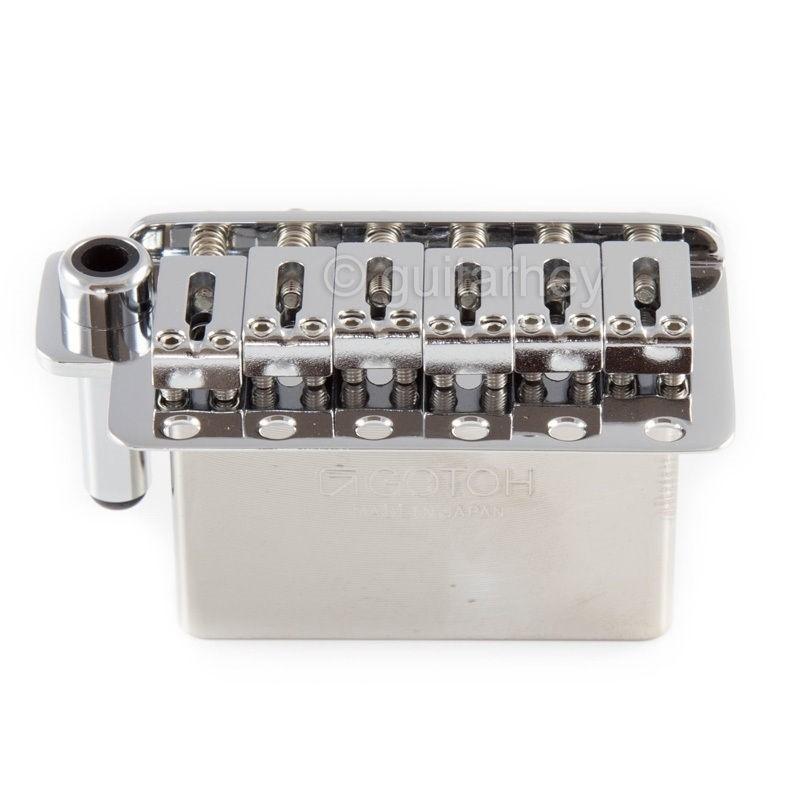 NEW Gotoh NS510TS-FE2 6-Point Tremolo Bridge Narrow Spacing 37MM BLOCK - CHROME