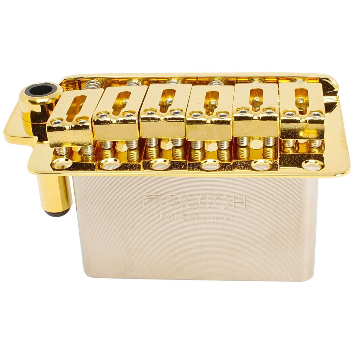 NEW Gotoh NS510TS-FE2 6-Point Tremolo Bridge Narrow Spacing 37MM BLOCK - GOLD