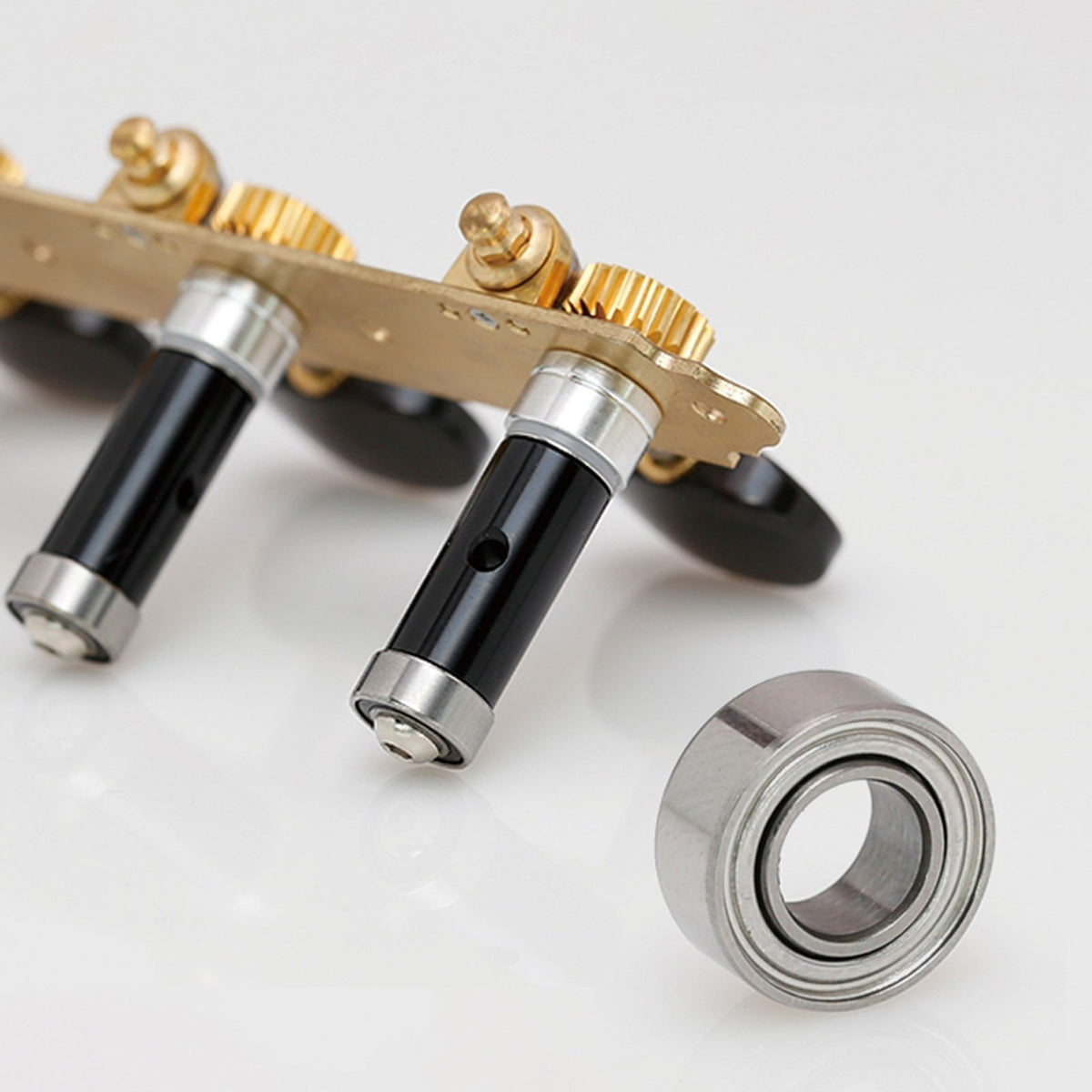 Gotoh KG03-EN Luxury Classical Guitar Tuners Premium BRASS - HAIRLINE FINISH