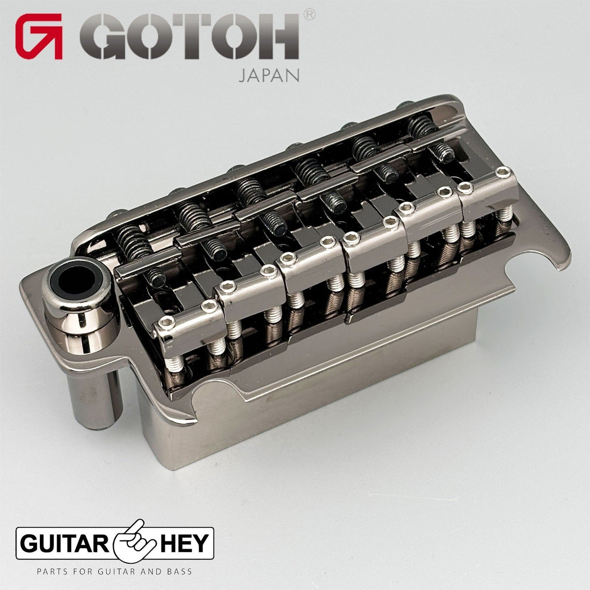 NEW Gotoh 510TS-SF1 Non-locking 2 Point Tremolo Bridge Steel Block - COSMO BLACK
